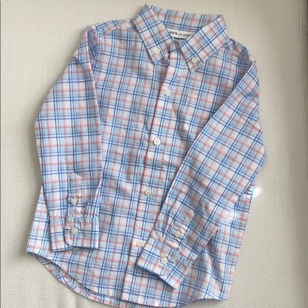 Janie & Jack Boys Dress shirt size 3